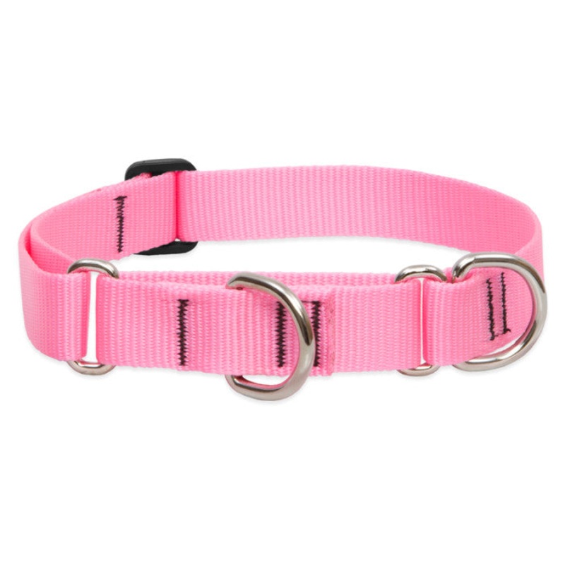 Lupine Martingale Collar for Training 1"x19-27" Pink