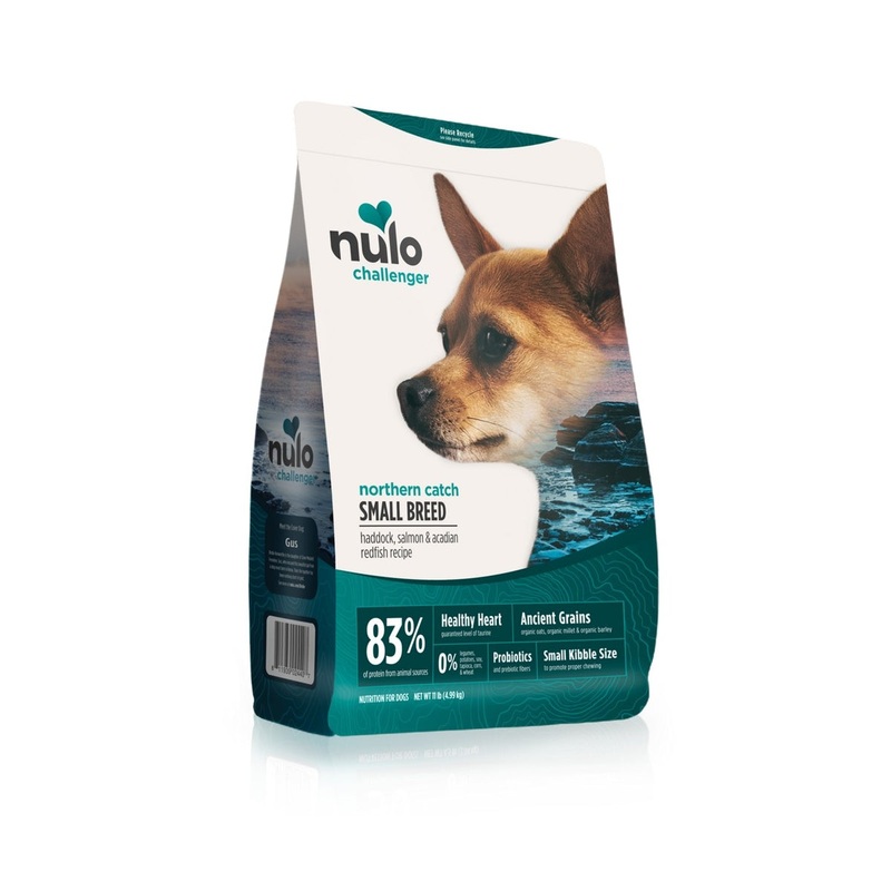 Nulo Challenger Puppy & Adult Haddock Salmon Acadian Redfish Dry Dog Food 4.5lb