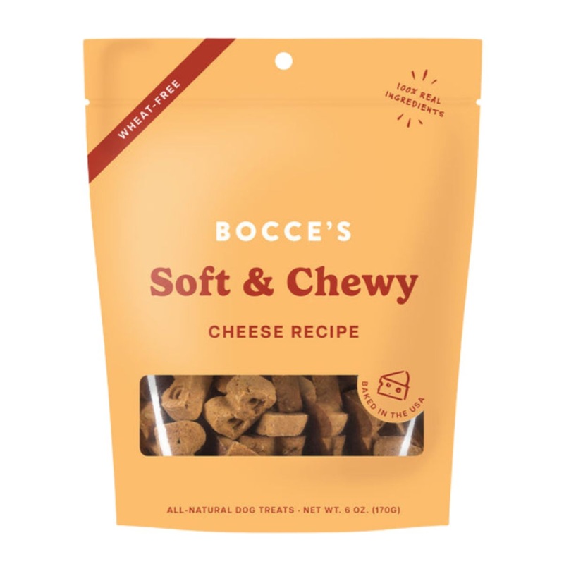 Bocce's Cheese Soft & Chewy Dog Treats 6oz
