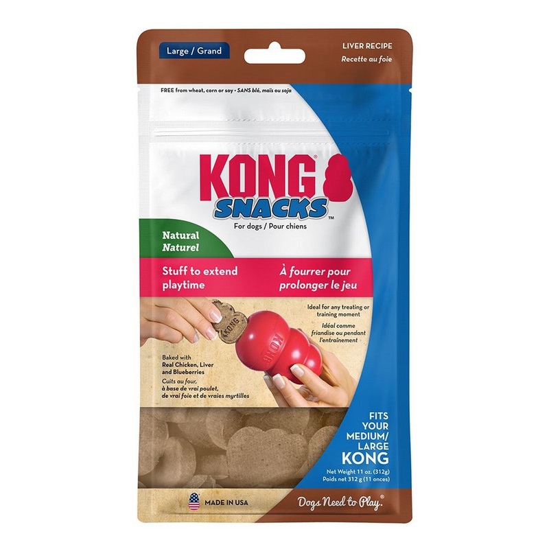 KONG Snacks Liver Dog Treats Large