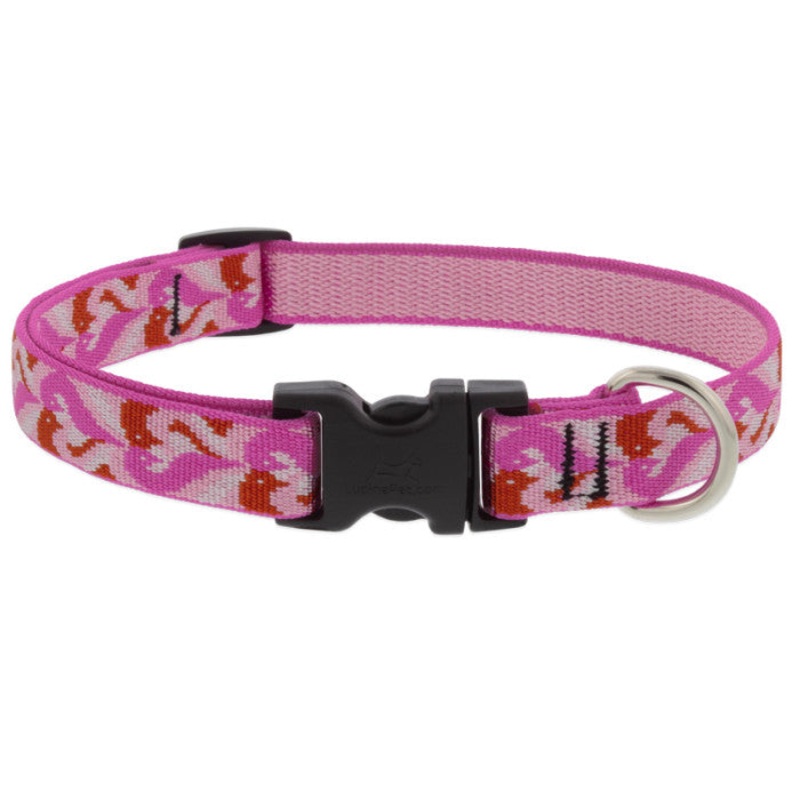 Lupine MicroBatch Dog Collar 1/2" x 6-9" Lovebirds