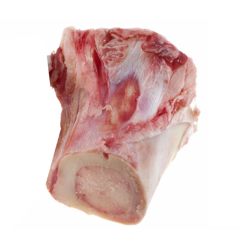 Naturally Wild Frozen Beef Marrow Bone Dog Treats 6-8" Single