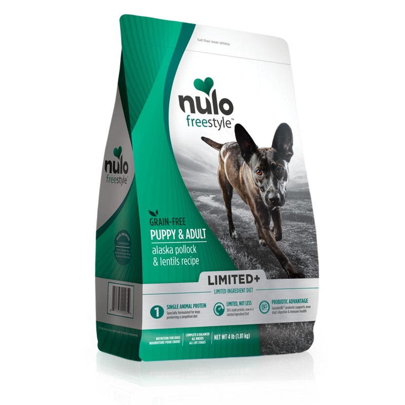 Nulo Freestyle L.I.D. Pollock Lentils Dry Dog Food 4lb