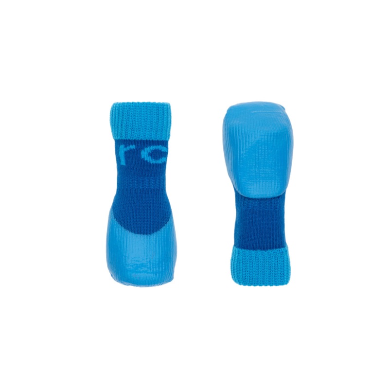 RC PETS Dog Sporty PAWks, Electric Blue/Cyan, XL, 3"x6 1/2"