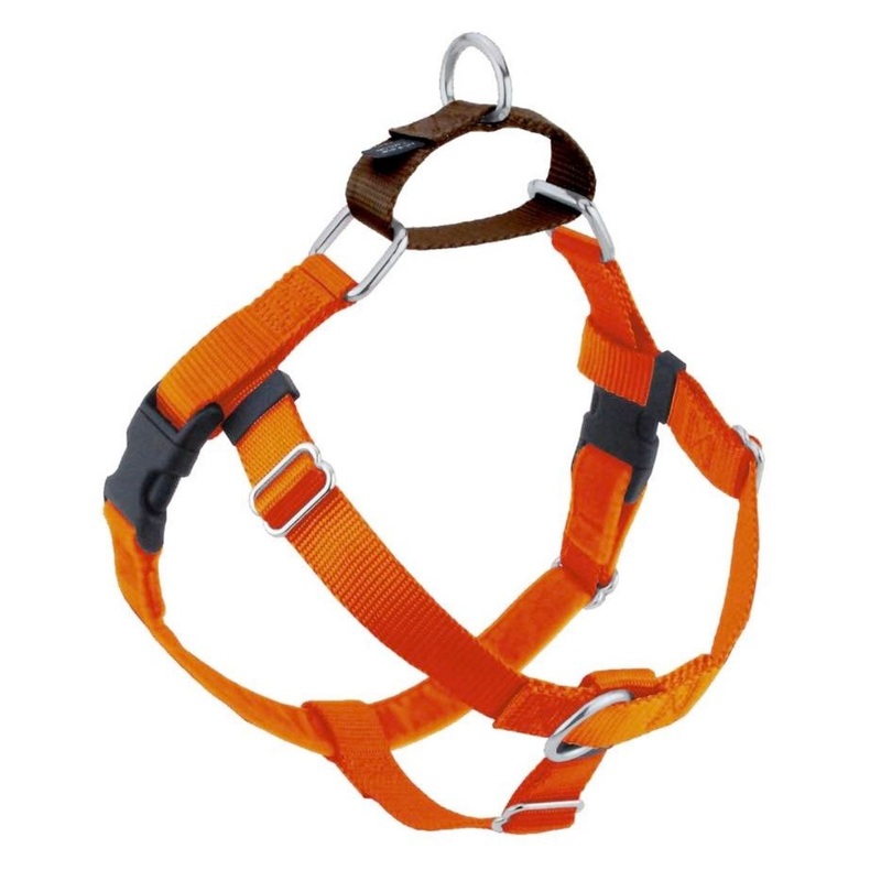 2 Hounds Design Freedom No-Pull Dog Harness Rust L