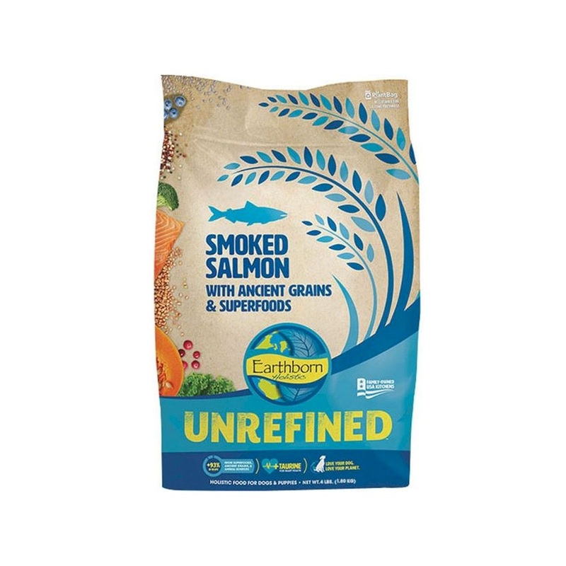Earthborn Holistic Unrefined Smoked Salmon with Ancient Grains & Superfoods Dry Dog Food 25lb