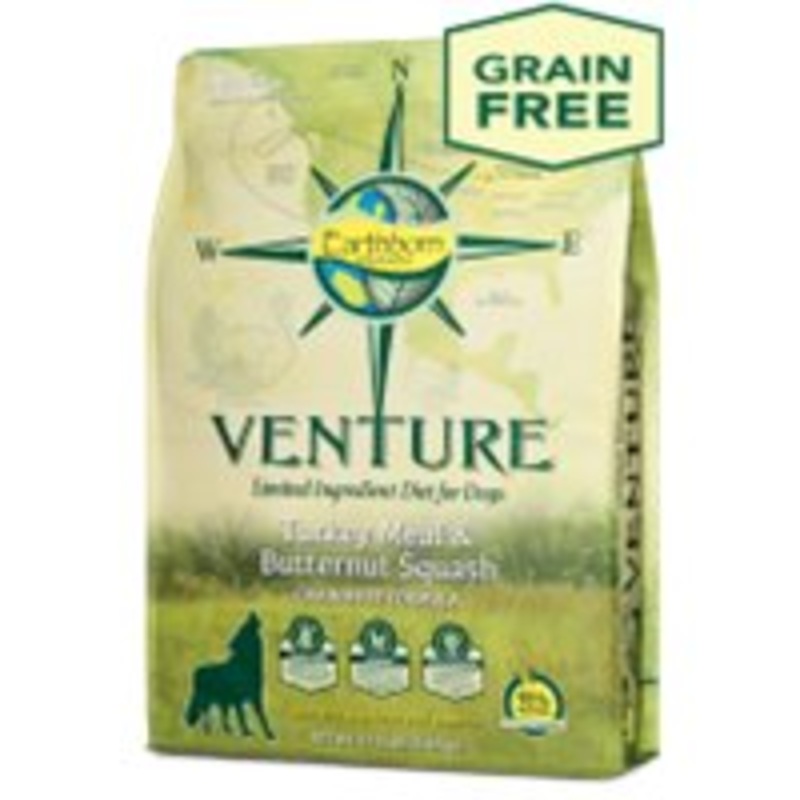 Earthborn Turkey & Squash Grain Free Dry Dog Food 25lb