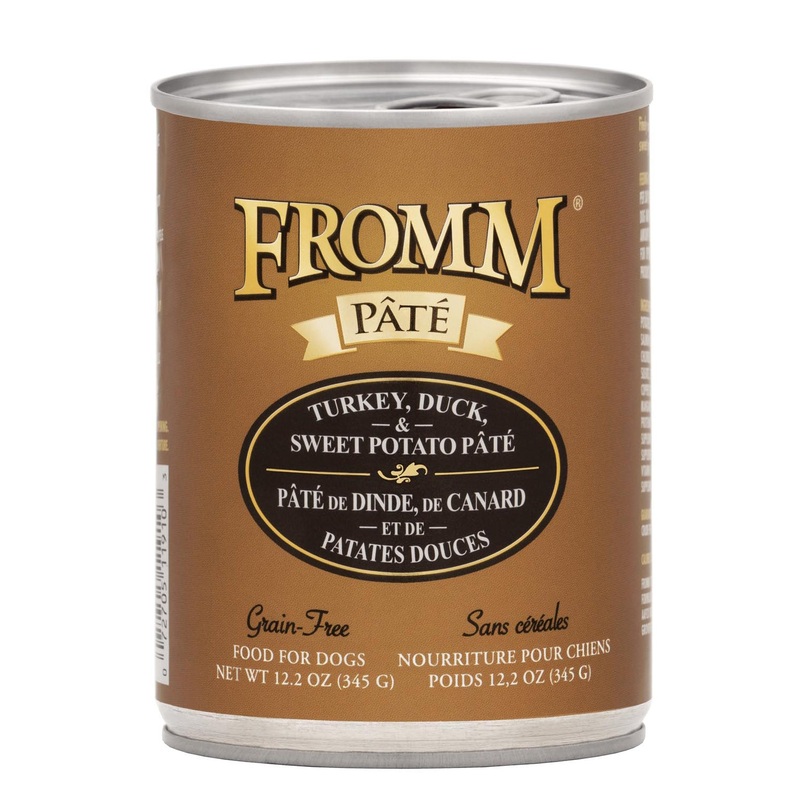 Fromm Grain Free Turkey Duck & Sweet Potato Canned Dog Food 12.2oz