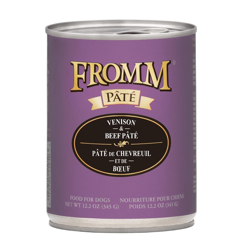 Fromm Venison & Beef Pate Dog Food 12.2oz