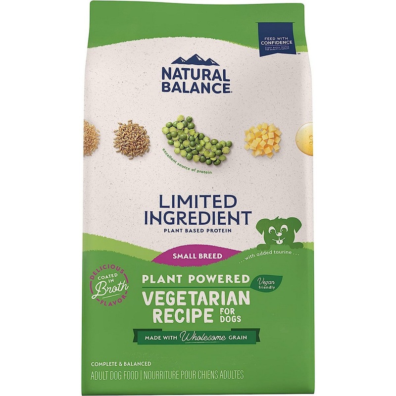 Natural Balance Vegetarian Small Breed Recipe Dry Dog Food 4lb