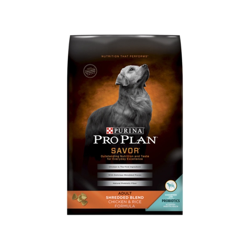 Pro Plan Adult Shredded Blend Chicken & Rice Formula 18lb