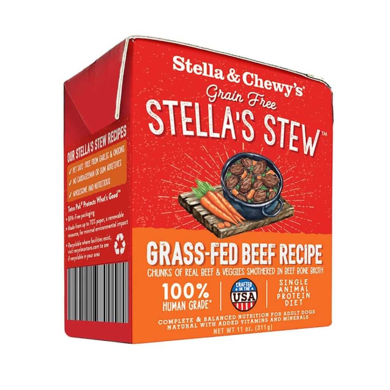 Stella and Chewys Grass-Fed Beef Stew Wet Dog Food 11oz