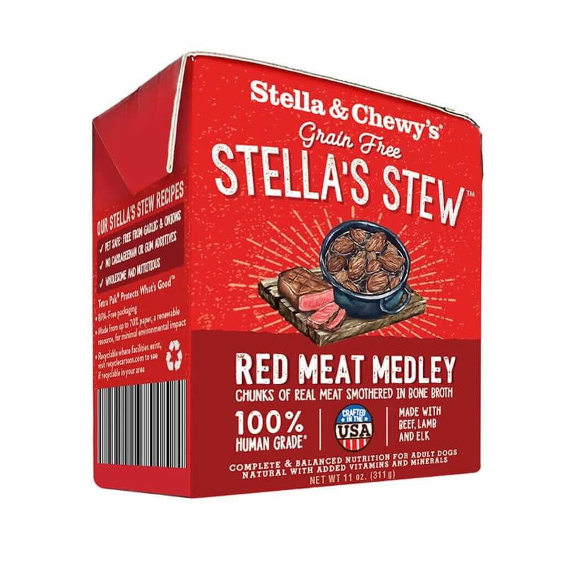 Stella and Chewys Red Meat Medley Stew Wet Dog Food 11oz