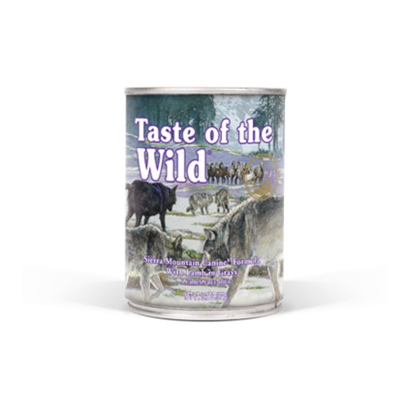 Taste of the Wild Sierra Mountain Canine Formula with Lamb in Gravy 13.2oz
