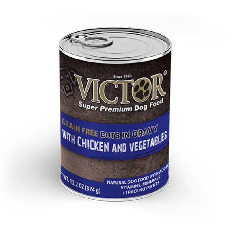 Victor Grain Free Cuts in Gravy with Chicken and Vegetables 13.2oz