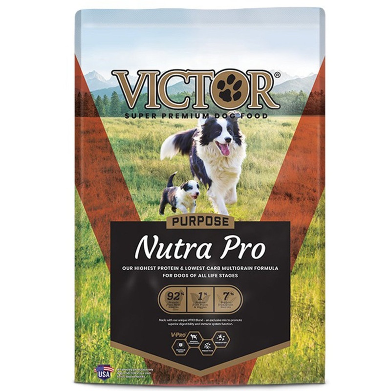 Victor Nutra Pro Chicken Fish and Beef Dog Food 5lb