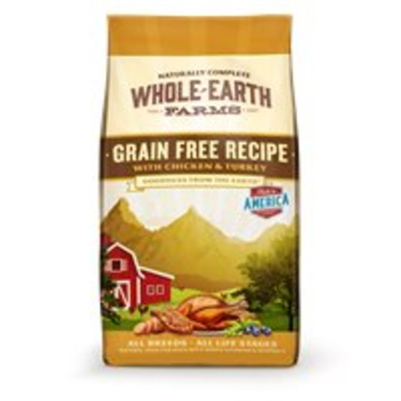 Whole Earth Chicken & Turkey Dry Dog Food 25lb