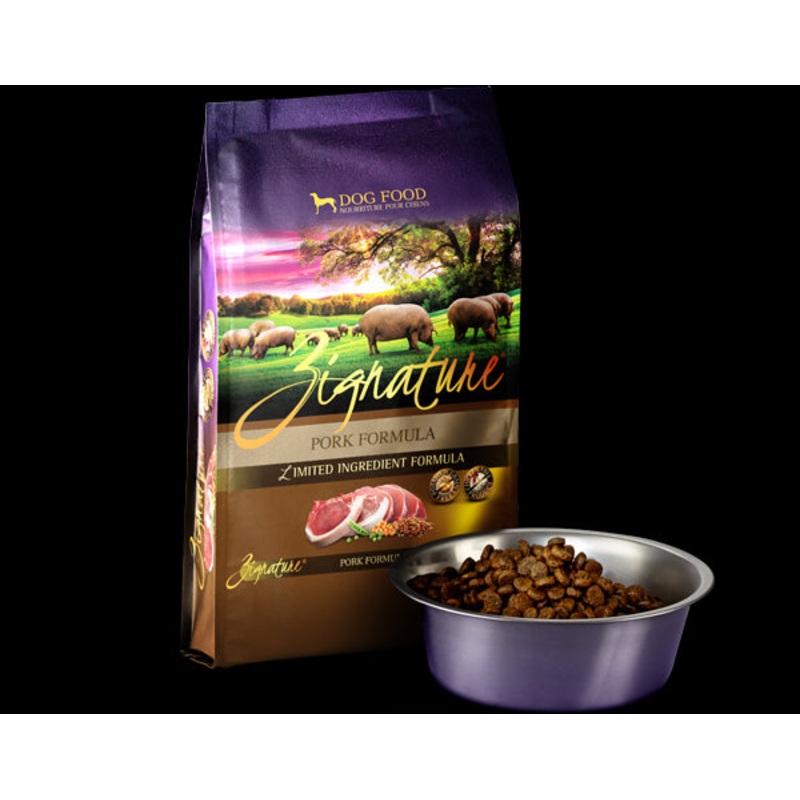 Zignature Pork Formula Dry Dog Food 25lb