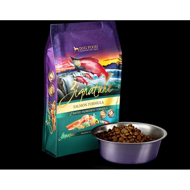 Zignature Salmon Formula Dry Dog Food 4lb