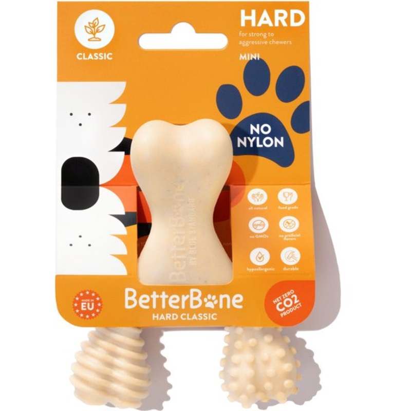 BetterBone Hard Density Wishbone Classic Flavor Dog Chew Toy