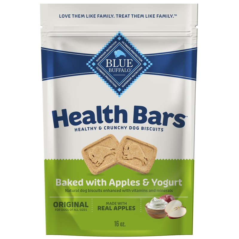 Blue Buffalo Health Bars Baked with Apples & Yogurt Dog Treats