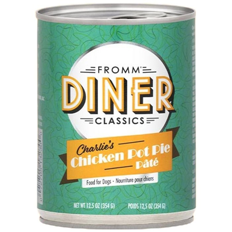 Fromm Charlie's Chicken Pot Pie Pate Canned Dog Food 12.5oz