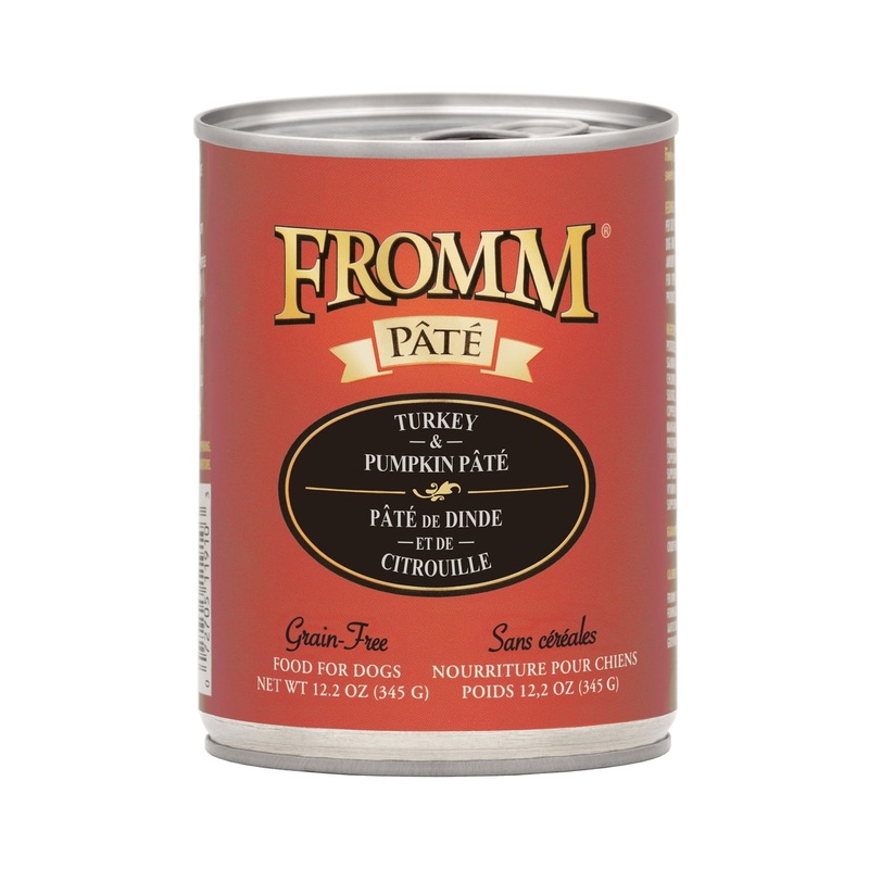 Fromm Grain-Free Turkey & Pumpkin Pate Dog Food 12.2oz