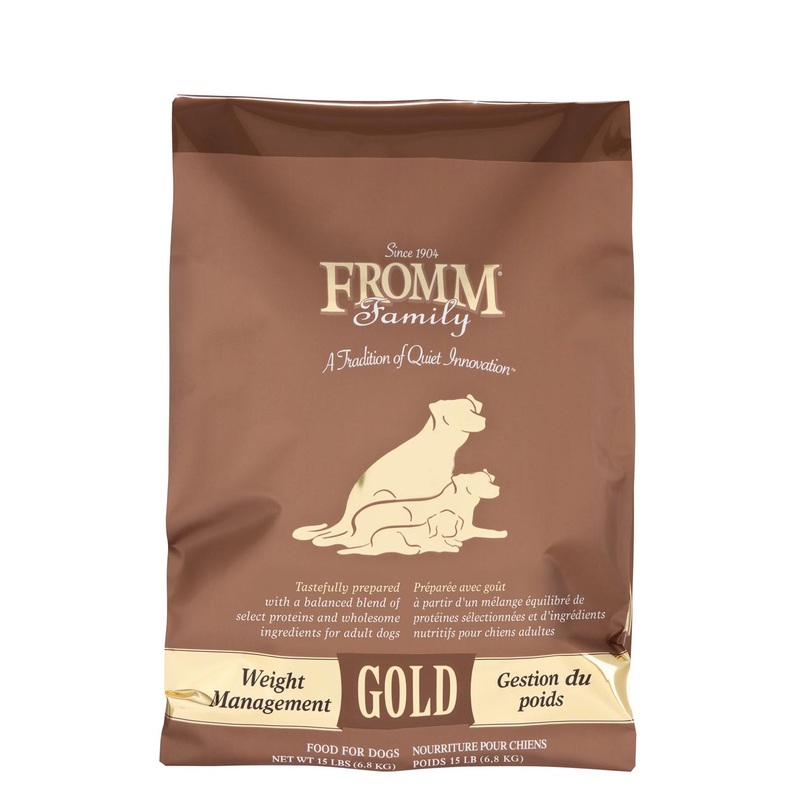 Fromm Weight Management Gold Dry Dog Food 15lb