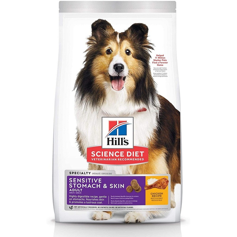 Hill's Science Diet Sensitive Stomach & Skin Dry Dog Food 36lb