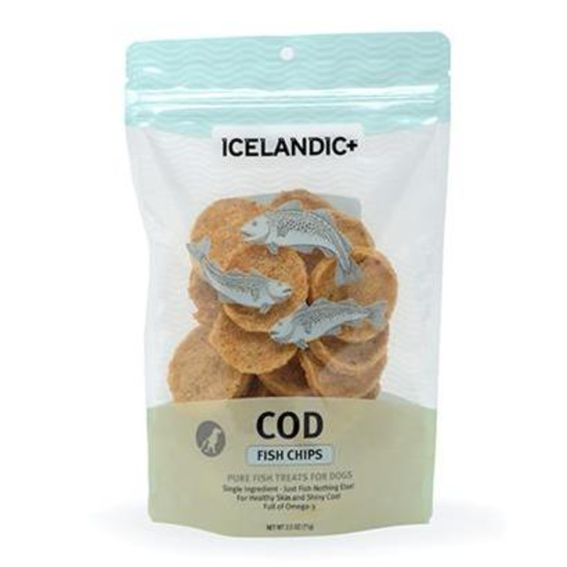 Icelandic+ Cod Fish Chips Dog Treats