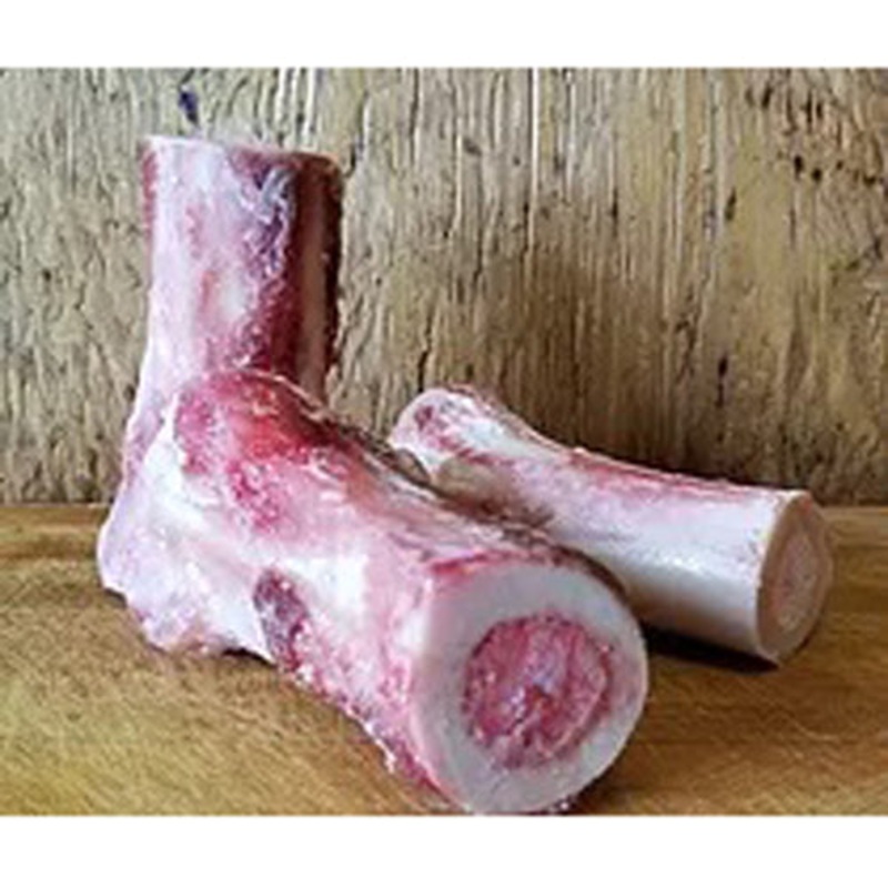 Naturally Wild Frozen Bison Marrow Bone 4" Dog Treats 3Pk