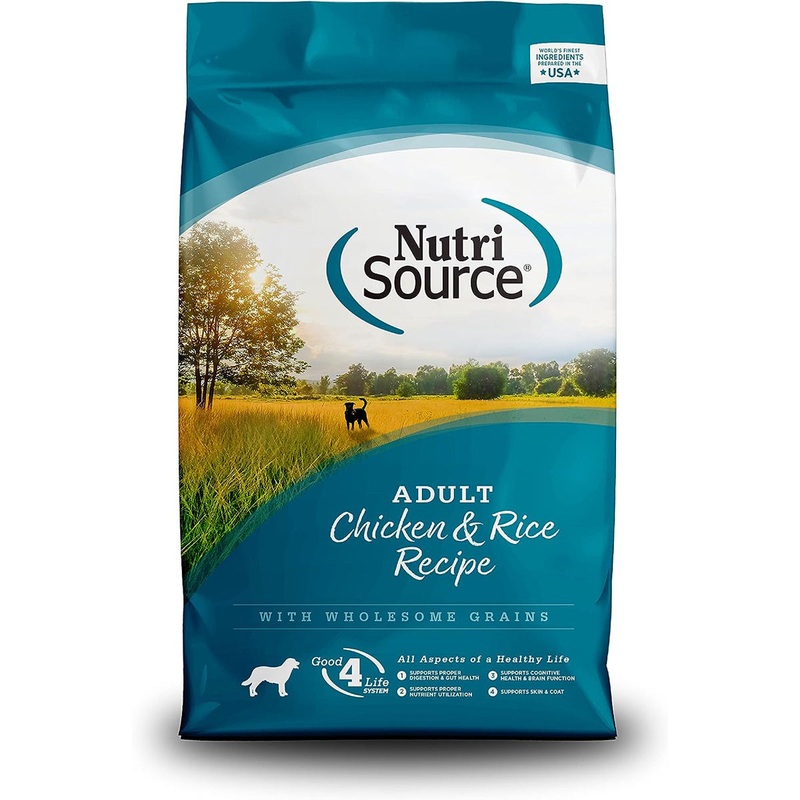 Nutrisource Adult Chicken Rice Dry Dog Food 26lb