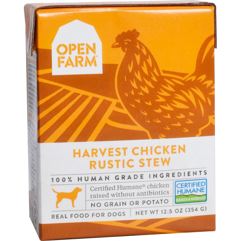 Open Farm Harvest Chicken Rustic Stew Wet Dog Food 12.5oz