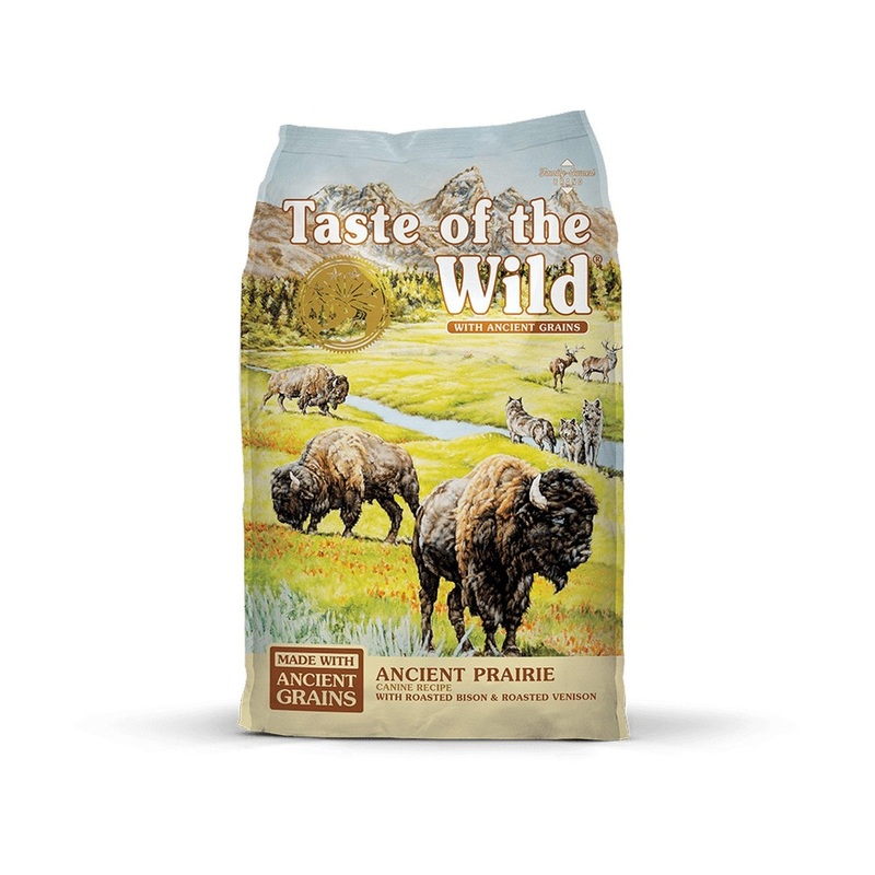 Taste of the Wild Ancient Prairie Roasted Bison & Roasted Venison Canine Recipe 28lb