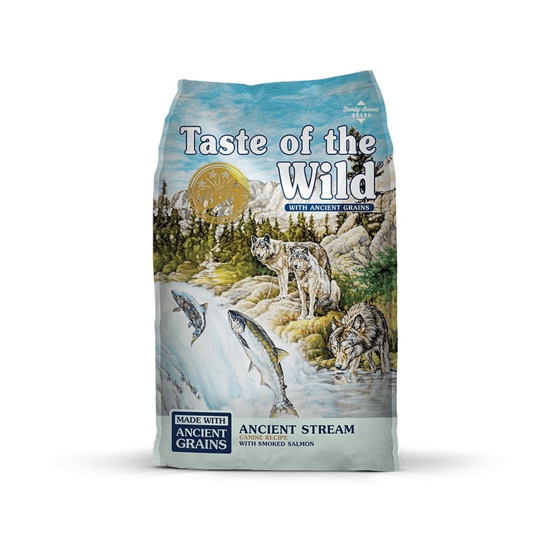 Taste of the Wild Ancient Stream Canine Recipe Smoked Salmon 28lb