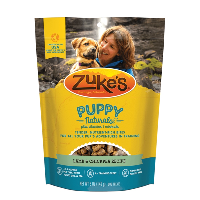 Zuke's Puppy Naturals Grain Free Lamb and Chickpea Dog Treats