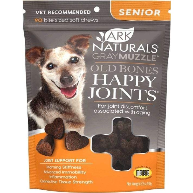 Ark Naturals Gray Muzzle  Old Dogs! Happy Joints! Dog Treats