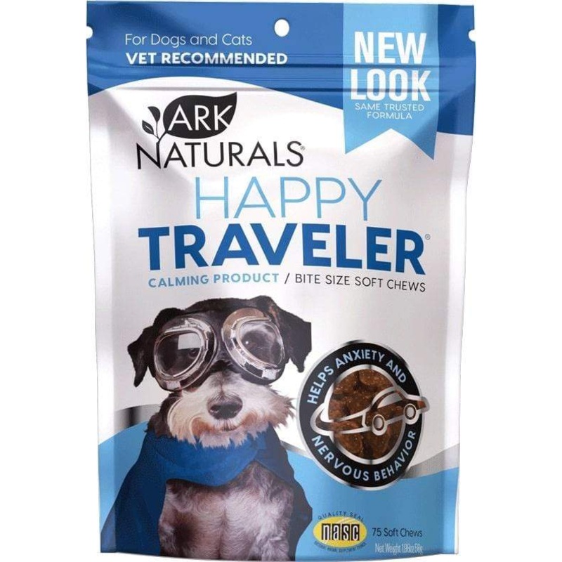 Ark Naturals Happy Traveler Soft Chews for Dogs & Cats