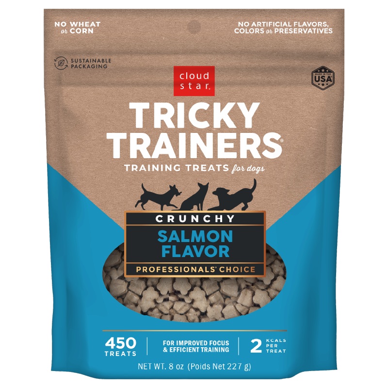 Cloud Star Tricky Trainers Crunchy with Salmon Dog Treats