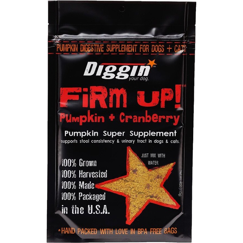 Diggin Your Dog Firm Up Cranberry Digestive Supplement for Dogs