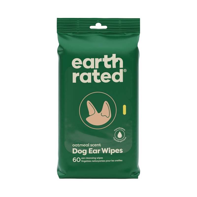 Earth Rated Dog Ear Wipes