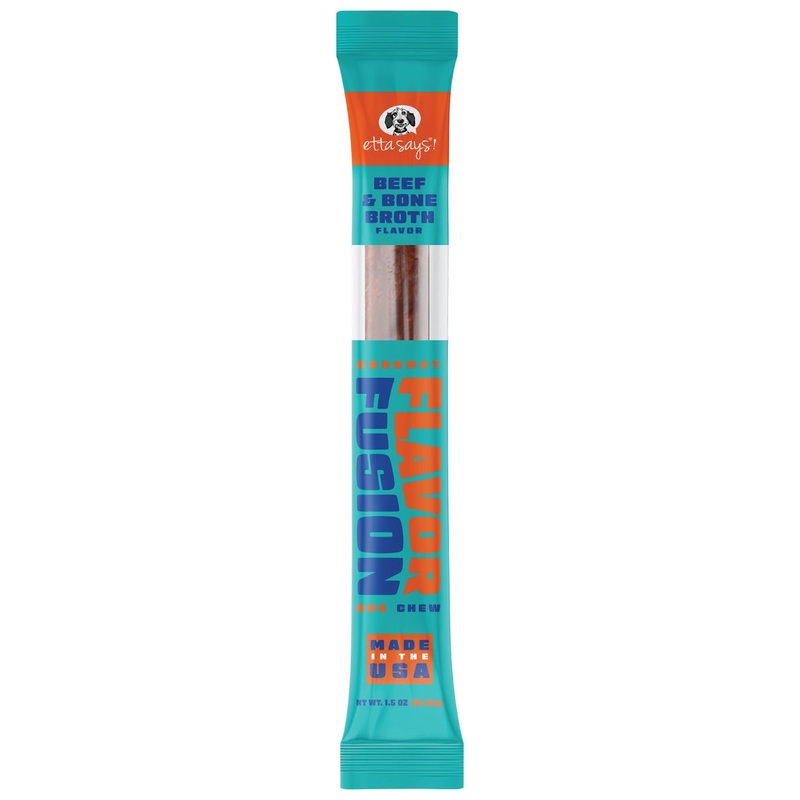Etta Says Flavor Fusion Beef & Bone Broth Dog Chew