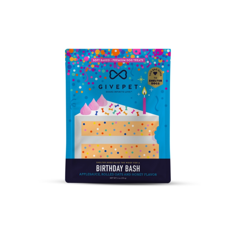 GivePet Birthday Bash Soft Baked Treats for Dogs