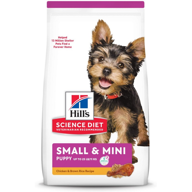 Hill's Science Diet Puppy Small & Mini Chicken Recipe Dry Dog Food