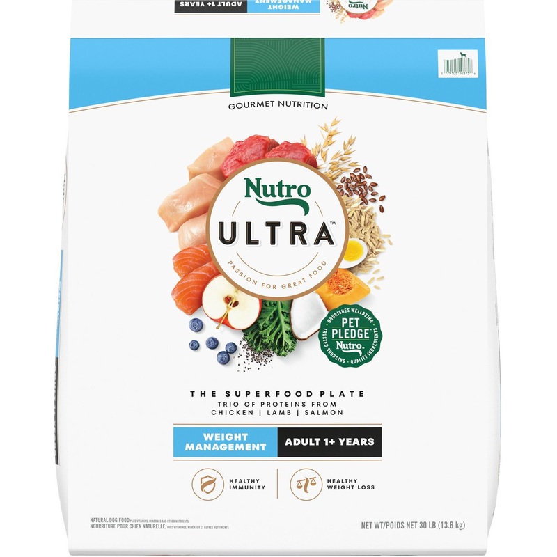 Nutro Ultra Adult Weight Management Chicken, Lamb & Salmon Dry Dog Food