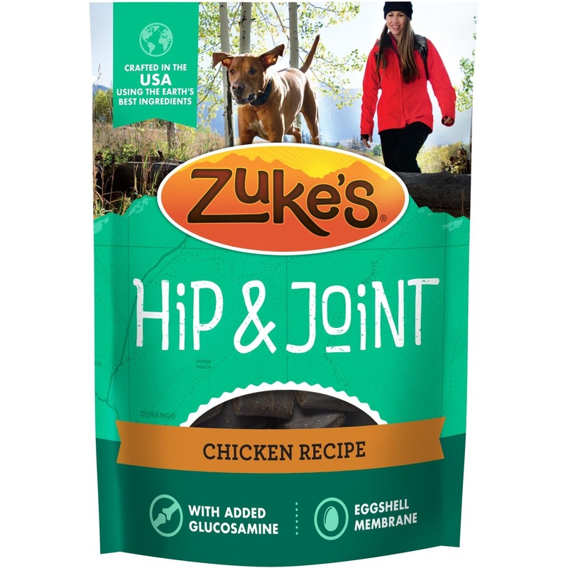 Zuke's Hip & Joint Chicken Recipe Soft & Chewy Dog Treats