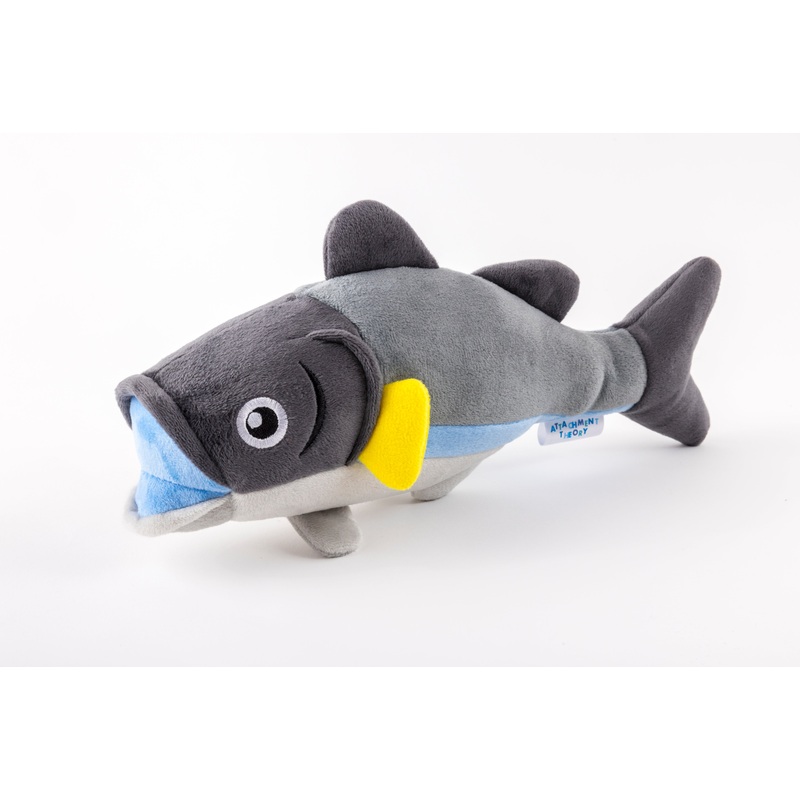 Attachment Theory Plush Bass Toy for Dogs