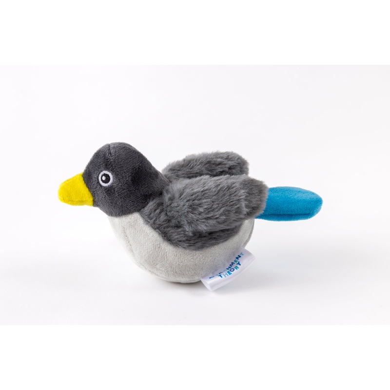 Attachment Theory Plush Blue Bird Toy for Dogs