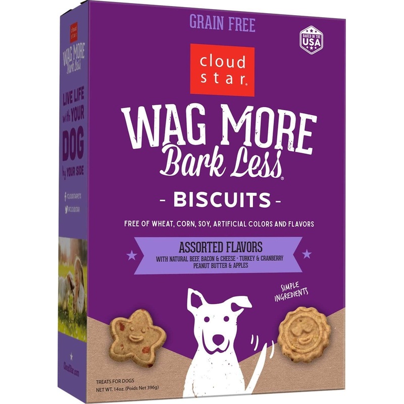 Cloudstar Wag More Bark Less Oven Baked Assorted Biscuits for Dogs
