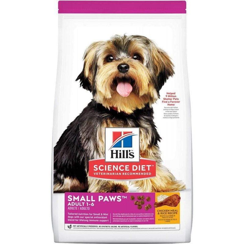 Hill's Science Diet Adult Small & Toy Breed Chicken Meal & Rice Dry Dog Food